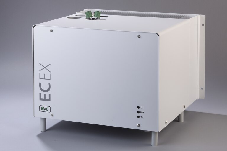 Schrägansicht Kompressor-Gaskühler ECEX-1G
