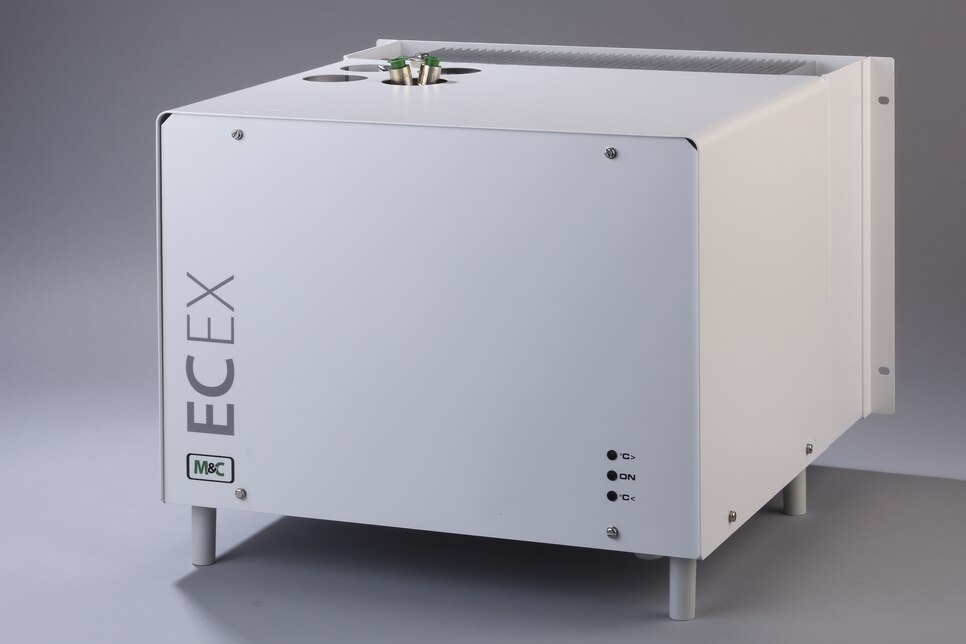 Schrägansicht Kompressor-Gaskühler ECEX-1SS