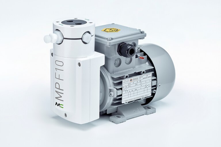 Faltenbalgpumpe MP-F10/R/EX Schrägansicht Faltenbalgpumpe MP-F10/R/EX