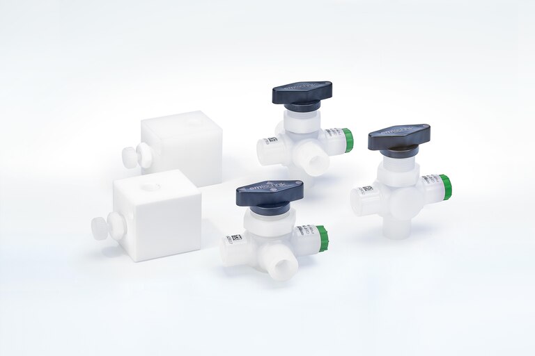 Group overview of different Valves and Ball Valves