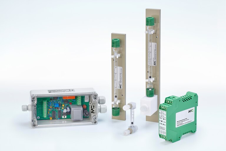 Group overview of different Flow Meters